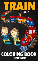 Train Coloring Book for Kids