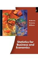 Statistics for Business and Economics