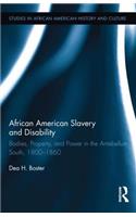 African American Slavery and Disability