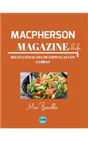 Macpherson Magazine Chef's - Receta Ensalada de espinacas con gambas