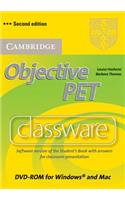 Objective Pet Classware DVD-ROM with Answers