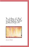 de L'Action Du Froid Sur Les Vacgactaux Pendant L'Hiver 1879-80: (English)