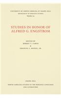 Studies in Honor of Alfred G. Engstrom