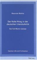 Der Kalte Krieg in der Deutschen Literaturkritik