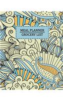 Meal Planner Grocery List: 52 Weekly Food Planner for Organized Weekly & Daily Planning Shopping List Checklist for Convenient Shopping Funny Gift for Women, Men(2 Recipe Meal Plan Journals Book for Men and Women)