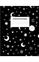 Composition Notebook: Wide Ruled Paper Notebook Journal - Blank Lined Workbook for Teens Kids Students Girls for Home School College for Writing Notes