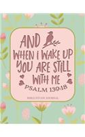 And When I Wake Up You Are Still With Me Psalm 139