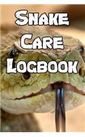 Snake Care Logbook