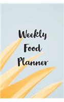 Weekly Food Planner: 52 Week Food Planner Notebook Record Breakfast, Lunch, Dinner, Snacks, Water Consumption, Shopping List, and Activity Tracker (Volume 7)