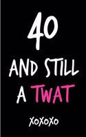 40 and Still a Twat