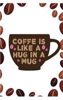 Coffe Is Like A Hug In A Mug