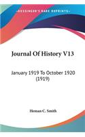 Journal Of History V13