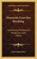 Memorials From Ben Rhydding