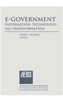 E-Government: Information, Technology, and Transformation