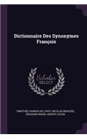 Dictionnaire Des Synonymes François