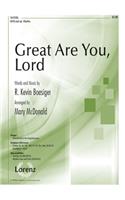 Great Are You, Lord