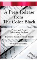 Press Release From The Color Black