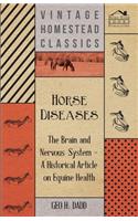 Horse Diseases - The Brain and Nervous System - A Historical Article on Equine Health