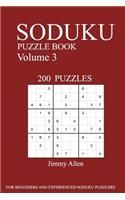 Sudoku Puzzle Book: [2017 Edition] 200 Puzzles Volume 3