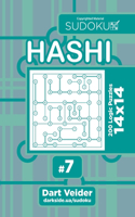 Sudoku Hashi - 200 Logic Puzzles 14x14 (Volume 7)