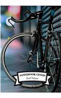 Lined Notebook - Bicycle: Notebook Journal Diary, 110 Lined Pages, 7 X 10