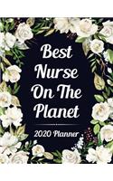 Best Nurse On The Planet 2020 Planner