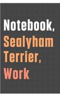 Notebook, Sealyham Terrier, Work