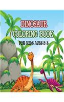 Dinosaur Coloring Book For Kids Ages 2-3