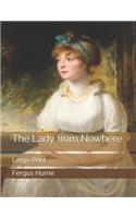 The Lady from Nowhere: Large Print