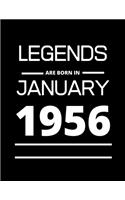 LEGENDS are born in January 1956