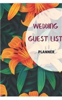 Wedding Guest List Planner: Journal, notebook for couple, guest tracker, organizer, registry, Invitation, RSVP, Date, Gift, Address, manage your perfect wedding day, Indian bri