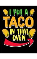I Put a Taco In That Oven: Mexican Couples Baby Announcement Planner