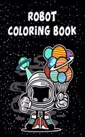 Robot Coloring Book: Robot Coloring Book, Robot Coloring Book For Toddlers. 70 Pages 8.5"x 11" In Cover.