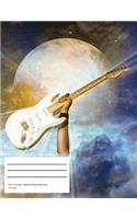 Guitar Tablature Manuscript Paper - 200 Page Book 8.5 x 11 - Guitar Tab Notebook