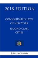 Consolidated Laws of New York - Second Class Cities (2018 Edition)
