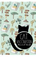 Cat Vaccination Record Book