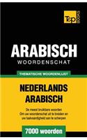 Thematische woordenschat Nederlands-Arabisch - 7000 woorden