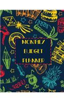 Monthly Budget Planner: Budget Planning, Financial Planning Journal, Monthly Expense Tracker and Organizer (Bill Tracker, Expense Tracker, Home Budget Book)(4 Budget Planner)