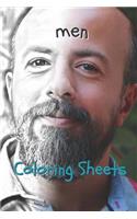 Man Coloring Sheets