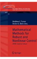 Mathematical Methods for Robust and Nonlinear Control