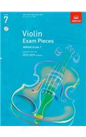 Violin Exam Pieces G 7 Score Part & CD