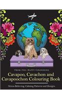 Cavapoo, Cavachon and Cavapoochon Colouring Book