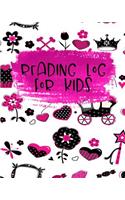 Reading Log For Kids: Reading Journal Notebook