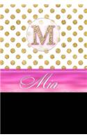 MIA: Personalized Lined Journal Diary Notebook 150 Pages, 6 X 9 (15.24 X 22.86 CM), Durable Soft Cover