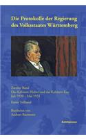 Die Protokolle Der Regierung Des Volksstaates Wurttemberg