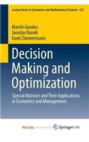Decision Making and Optimization