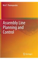 Assembly Line Planning and Control