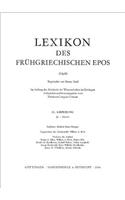 Lexikon des fruhgriechischen Epos Lfg. 21: ra -- tektwn