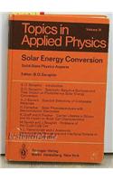 Solar Energy Conversion