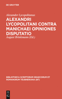 Contra Manichaei Opiniones Disputatio